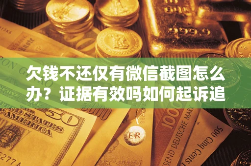 济南欠钱不还仅有微信截图怎么办？证据有效吗如何起诉追回欠款？