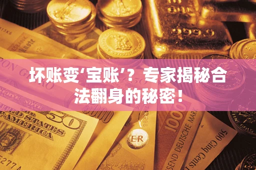 济南坏账变‘宝账’？专家揭秘合法翻身的秘密！