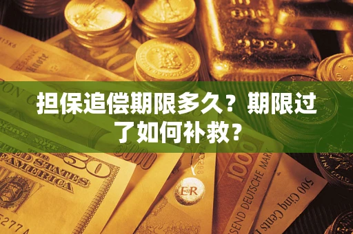 济南担保追偿期限多久？期限过了如何补救？